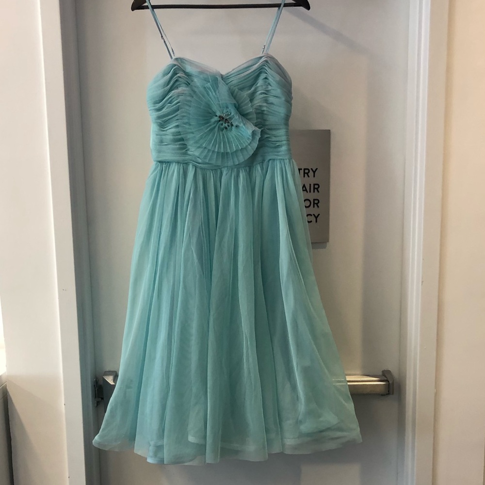 Pearl by Georgia Champan Mint/Aqua Tulle Gown